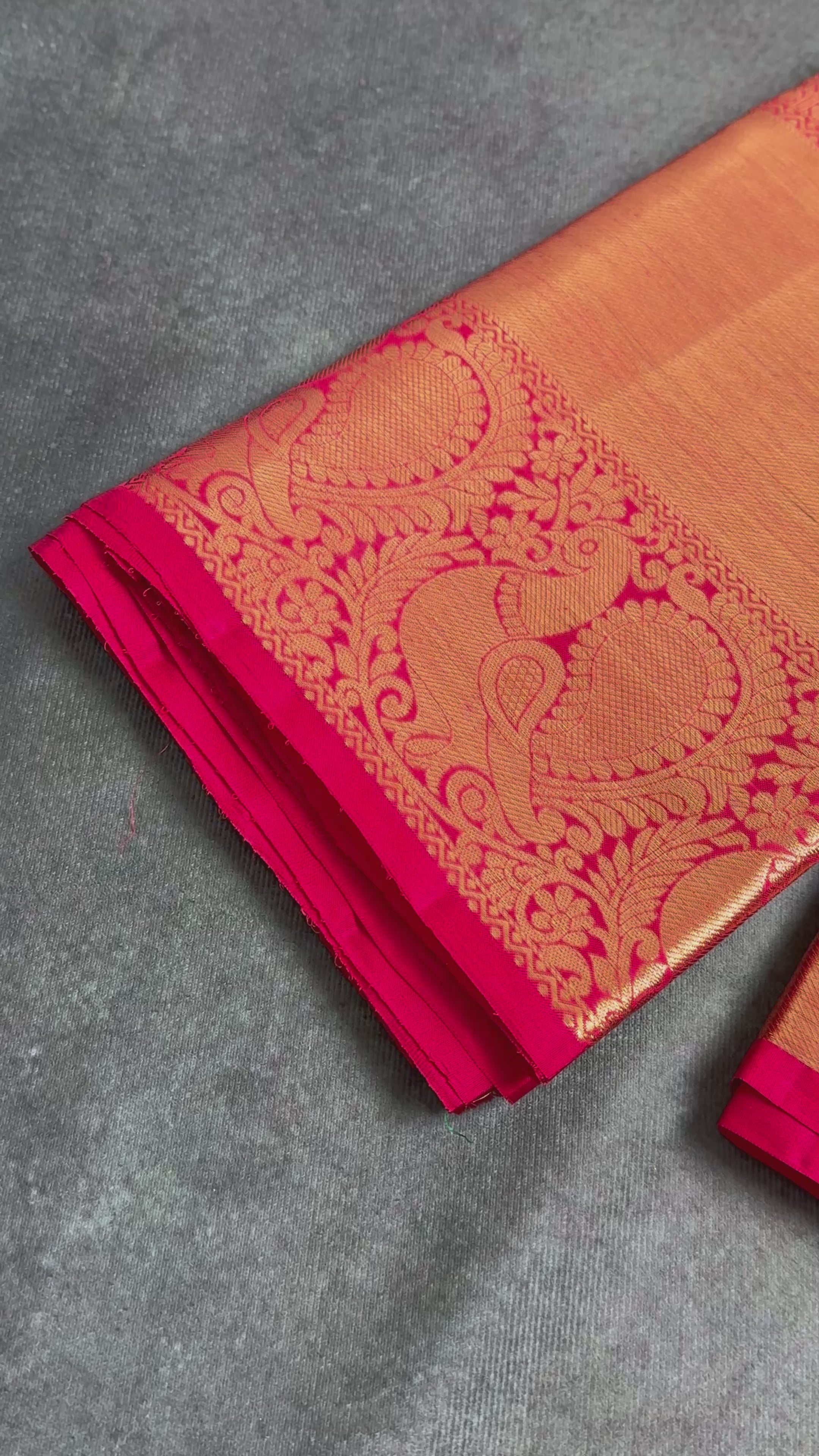 Mehendi Green Kanchipuram silk saree